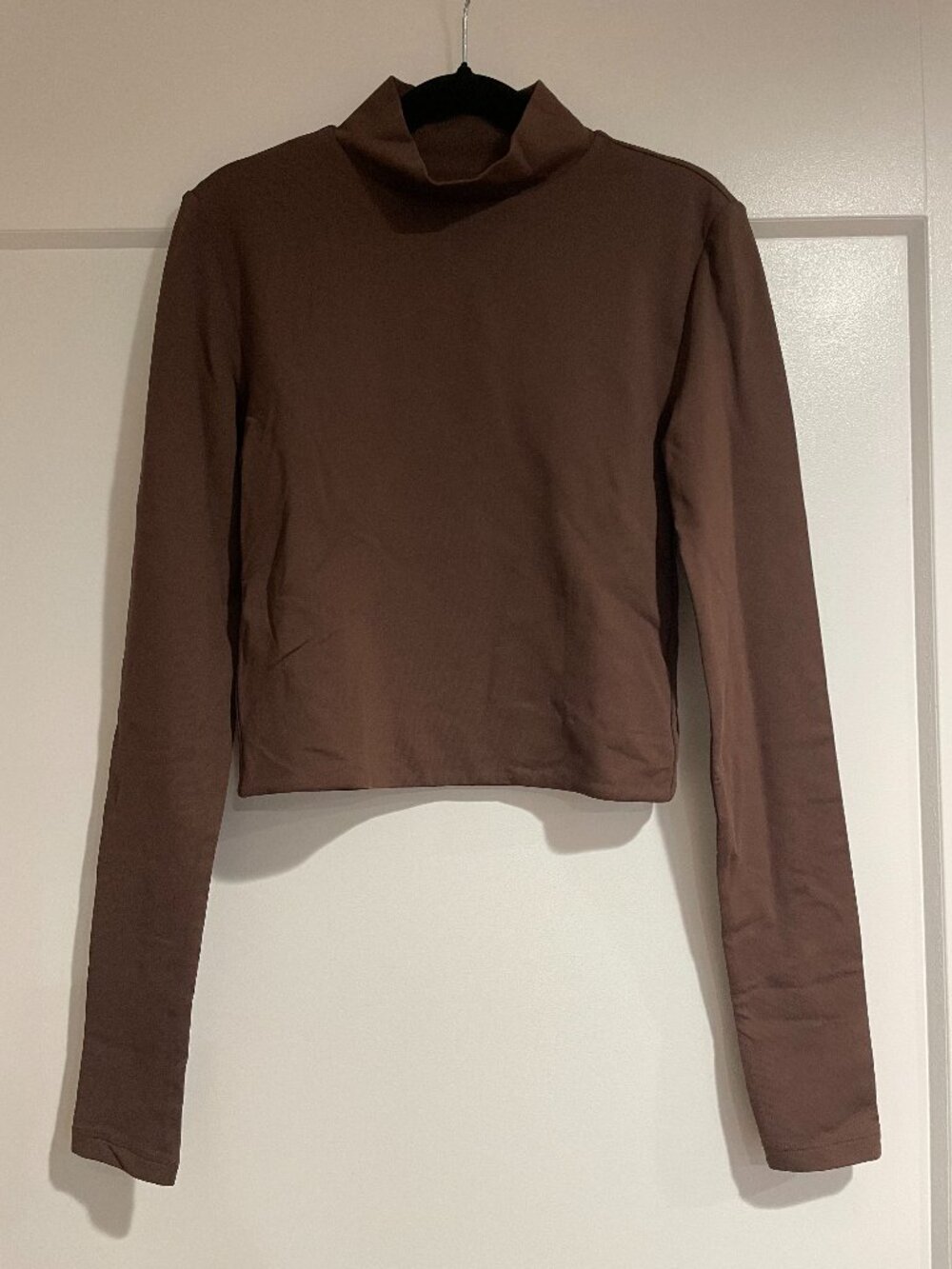 Aritzia Babaton Signature Contour Mockneck Long Sleeve Top